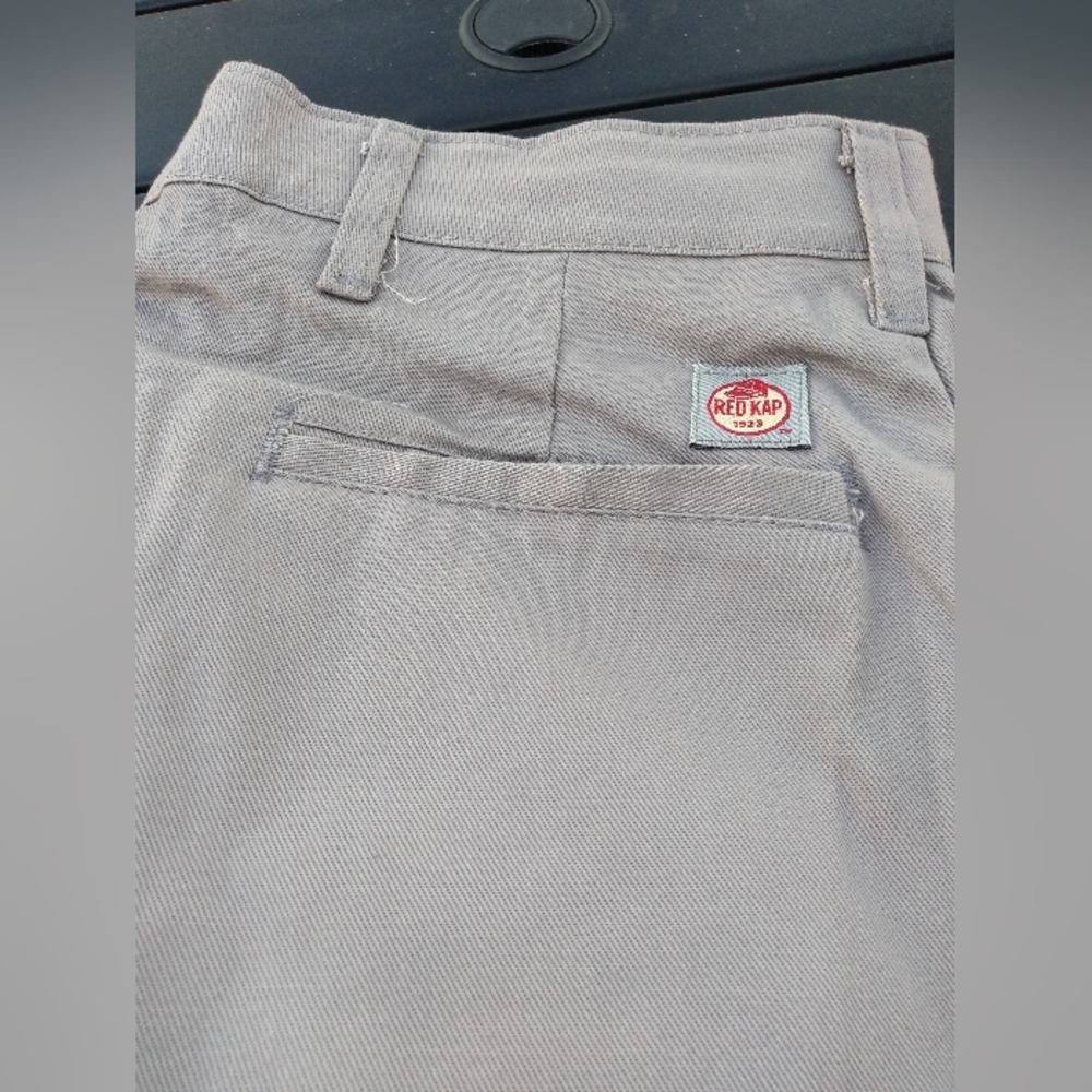 NWT Khaki Red Kap Work Pants 32W, 32L, 32/32, Utility - Picture 4 of 9